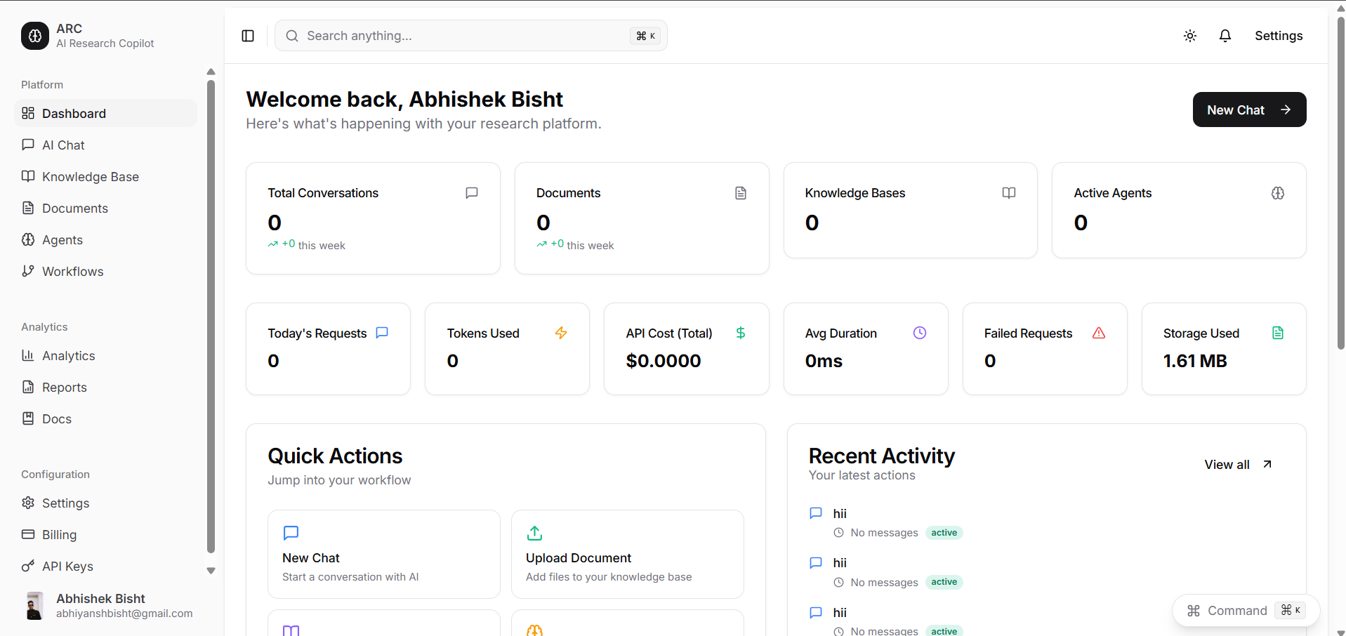 AI Research Copilot – Agentic AI Research Assistant