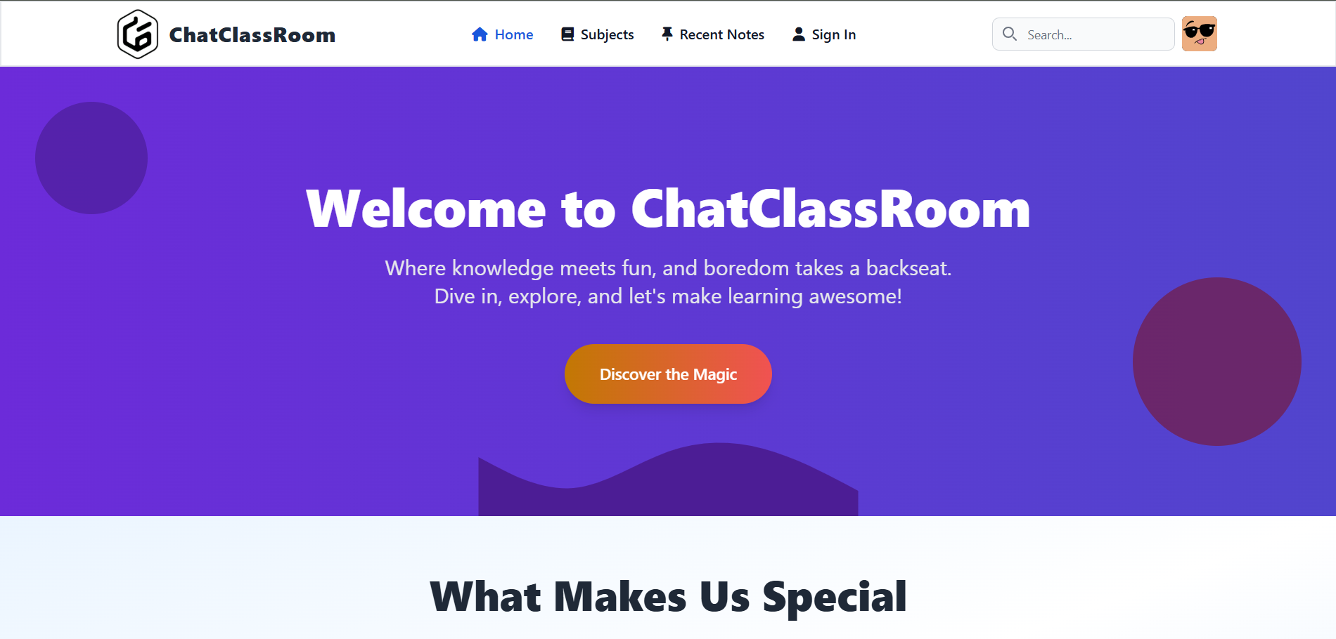 ChatClassRoom – Virtual Learning Platform